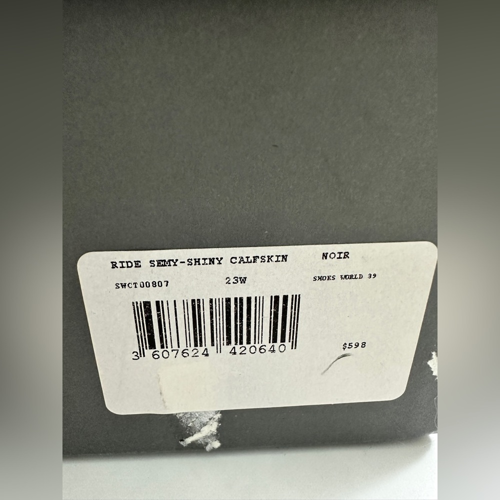 Zadig & Voltaire Women's Ride Block Heel High Ankle Boots size 39 (US 8) Black - Picture 14 of 14